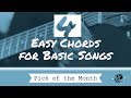 4 Guitar Chords for Beginners (Radioactive by Imagine Dragons)