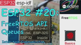 ESP32 #20: FreeRTOS - Inter-task Communication - Queues