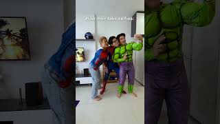 How different🤣 #funny #shorts #spiderman