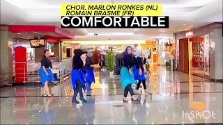 Comfortable | Line Dance | Demo | Chor. @Marlon Nakes (NL) Romain Brasme (FR)