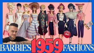 A Close Look at Barbie’s First Outfits — 1959