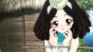 Amaryllis trying to seduce guards | ginro dispise Amaryllis | Dr.stone ドクターストーン S3 ep 10 #anime