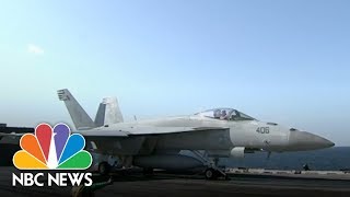 'Rehearsal For War:' Pyongyang Denounces U.S.- S. Korean Naval Drills | NBC News