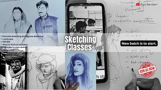 Sketching class recording| Sketching demo| Sketching tutorial for beginners | Sketching kaise kare