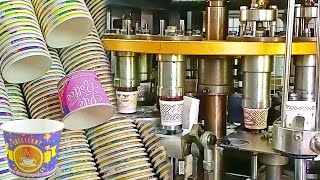 Small Scale industry | Tea cup manufacturing in small city Business| Paper cup manufacturing machine