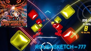 The Luckiest Level I've Ever Played! | 777 - RoughSketch | Beat Saber