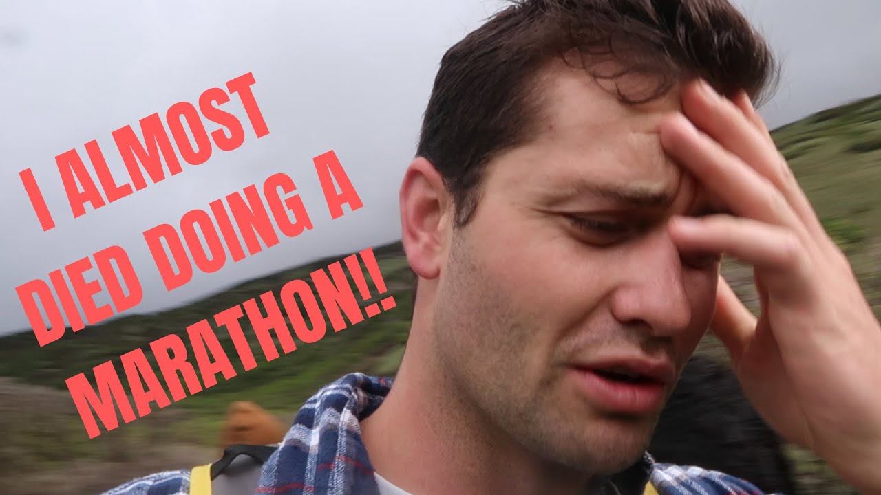 RUNNING A MARATHON WITHOUT TRAINING!!! - YouTube