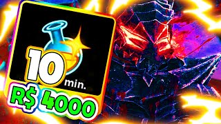 A POÇÃO DE SHINY AGORA DÁ 𝟭𝟬𝟬% CHANCE DE SHINY POR 𝟭𝟬 𝗠𝗜𝗡𝗨𝗧𝗢𝗦, ENTÃO USEI 𝟮 DELAS NO ULTIMO MUNDO...