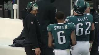 DeVonta Smith Mic'd Up at NFC Championship - IT'S A PHILLY THING