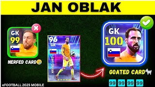 FREE J. OBLAK 🧤 | Secret Training..!🤫🔥 | Best GK | Oblak eFootball 25 | eFootball 2025 Mobile ✨