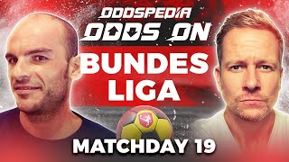 Odds On: Bundesliga - Matchday 19 - Free Football Betting Tips, Picks & Predictions