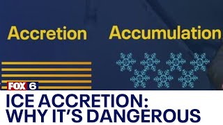 Ice accretion: Here's why it's dangerous | FOX6 News Milwaukee