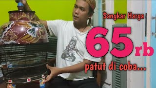 Review sangkar perkutut murah 65k || unboxing sangkar perkutut murah