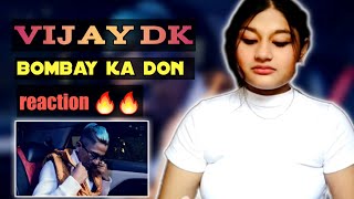 vijay dk - bombay ka don reaction || official music video ||
