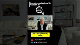 Palatis PC 12 Air Crash Investigation