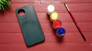 DIY - Phone Cover / how to make old mobile Cover to new mobile Cover / phone cover decoration ideas