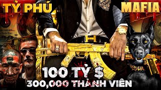 Thành viên đông hơn quân đội nhiều nướcc,100 tỷ usd tiền mặt.5 tổ chức MAFIA số 1 TG.Châu Á đứng đầu