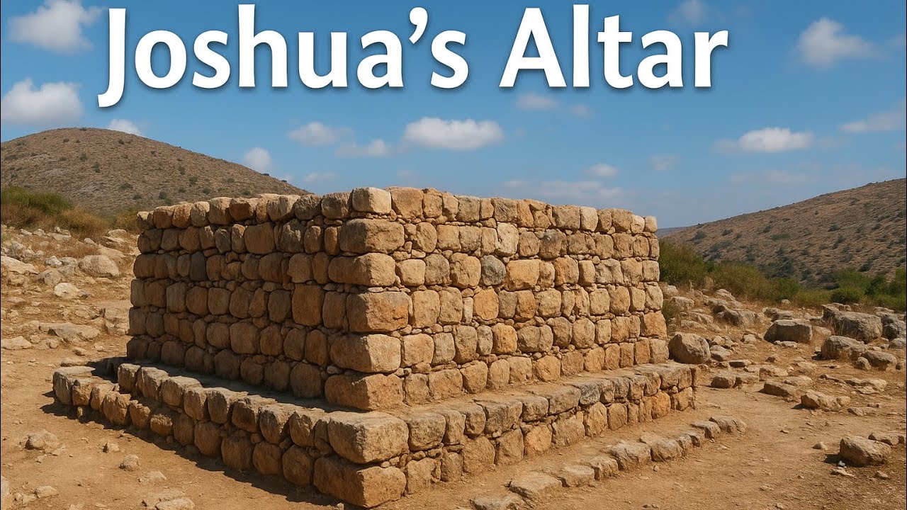 Biblical Archaeology Joshua S Altar Youtube