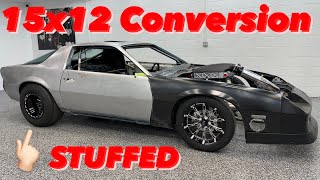 How to stuff 15x12’s in the rear with no mini tubs - Turbo LS Swapped Thirdgen