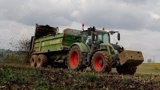 [PHANTOM 2] JOSKIN Ferti-Space and FENDT Vario 720 - Jonkeau à l'épandage de fumier 2014