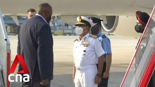 US Defense Secretary Lloyd Austin arrives in New Delhi for talks