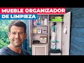 Cómo hacer un mueble organizador de limpieza