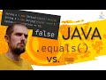 Java – .equals() vs.  == (What is the difference? Why do both exist?)