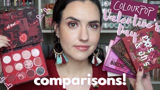 ColourPop Valentine's Day Collection | ALL THAT Palette Swatches, Comparisons + Tutorial