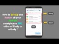 How to Backup and Restore all your Android smartphone's SMS either offlinely or onlinely ?