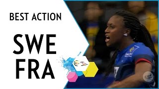 Siraba sinks Sweden | France vs Sweden  | EHF EURO 2016