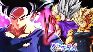 Ultra Ui vs All Ultras in Dragon ball legends (EDIT)