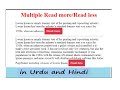 how to create a read more and read less button | using html css and js