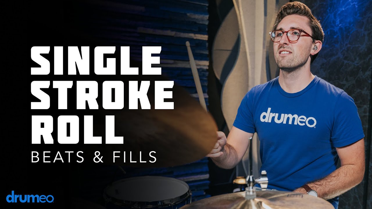 How To Play A Single Stroke Roll On The Drums - Drum Rudiment Lesson ...