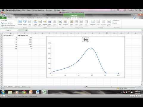 Office Tutorials - An Introduction to Graphing (Microsoft Excel 2010) Office Tutorials - An Introduction to Graphing (Microsoft Excel 2010)