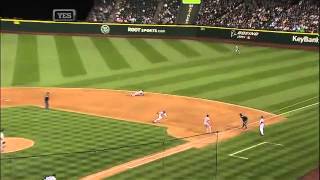 2012/07/24 Cano's diving catch