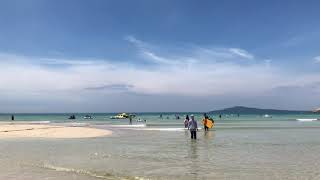 【五島列島】透明度が高い 夏の高浜海水浴場