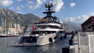 LURSSEN * KISMET 95.2m, $200Million Luxury charter Yacht * Full docking Maneouver @emmansvlogfr