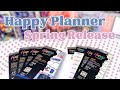 Happy Planner Spring Release 2024 STICKERS Flip Throughs