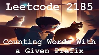 Leetcode 2185 - Counting Words With a Given Prefix
