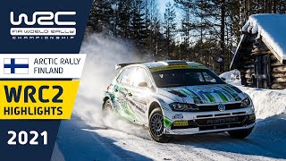 WRC2 Event Highlights Clip - REVIEW - Arctic Rally Finland 2021