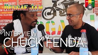Interview Chuck Fenda at Reggae Jam 2017