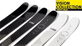 LINE 2021/2022 Vision Collection Tech Talk - Lightweight Futuristic Freeride Skis