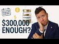 300k Saved For Retirement? When Can I Retire?!?