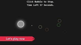 Create "Catch Bubble Game" With only HTML, CSS and Vanilla JS Interesting Game || Show-Off
