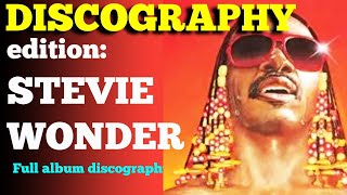 Discography Charts Edition Stevie Wonder