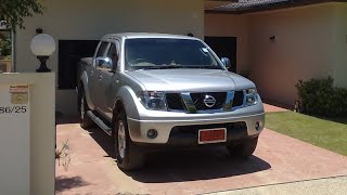 Replacing 4 Shock Absorbers on a Nissan Navara D40 2007 model in Thailand!