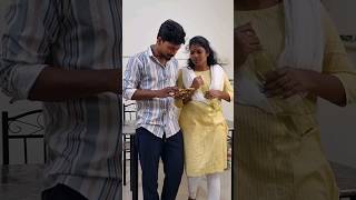 என்ன நம்ம பக்கம் திரும்பிட்டான்🥹 #comment #youtubeshorts #shortsfeed #comedy #funny #short #couple