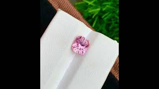 Faceted Pink Afghan Tourmaline, Cushion Radiant Cut 1.95 Cts