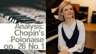 Teaching video for Chopin's Polonaise op. 26 No 1. Tips from music teacher.