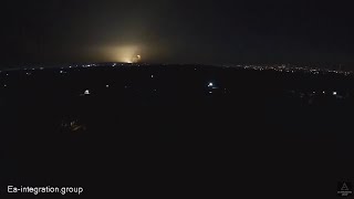Video shows explosions in Ukraine as Russia invades